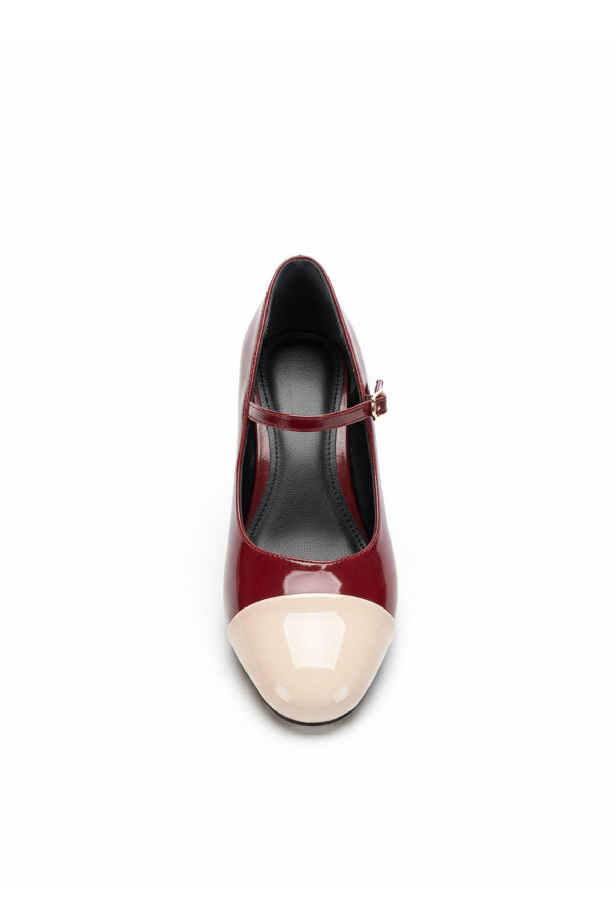 Ketty Patent Leather High-Heeled Women's Shoes - Black