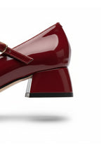 Ketty Patent Leather High-Heeled Women's Shoes - Black