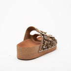 Morena Stone Detail Buckle Slippers