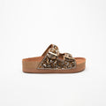 Morena Stone Detail Buckle Slippers