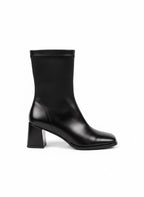 Narcisa Streç Kalın Topuklu Bot - Siyah