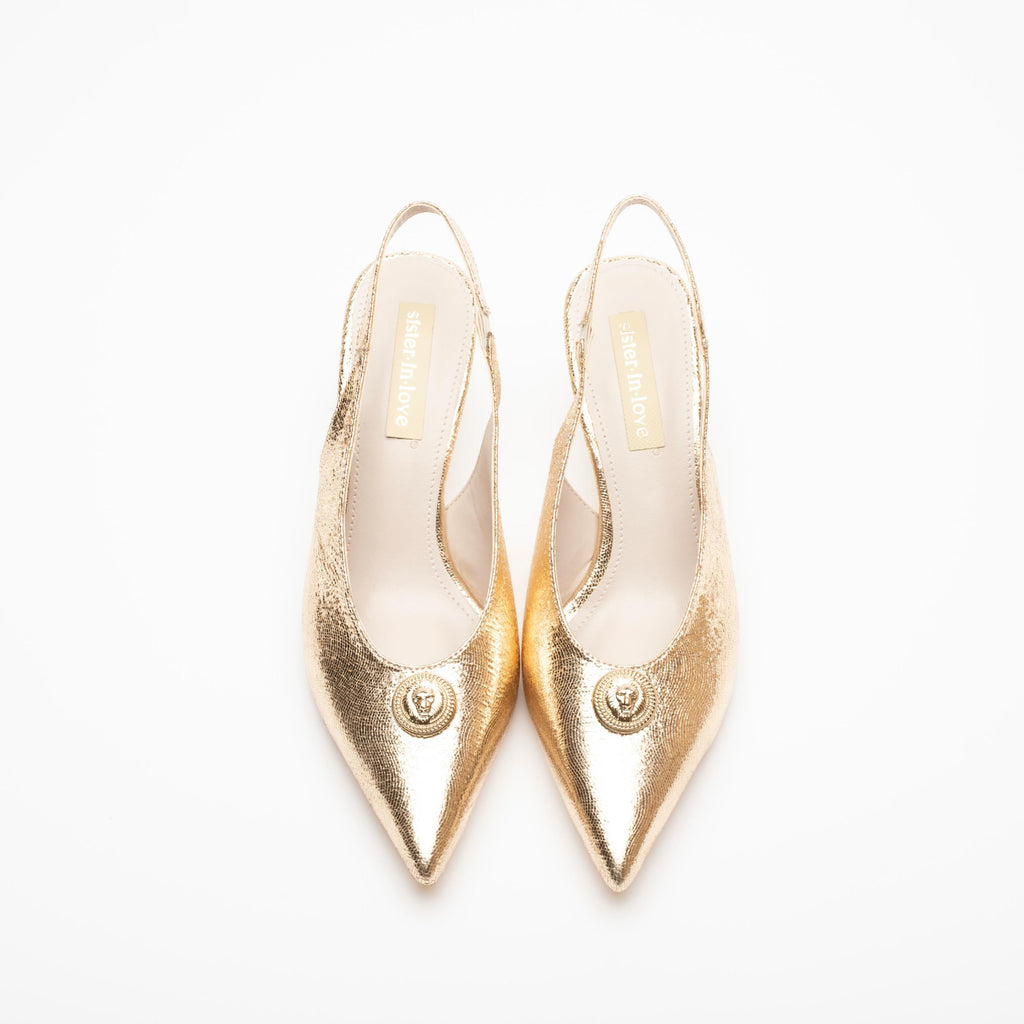 Noemi Open Back High Heel Shoes