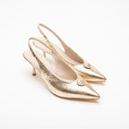 Noemi Open Back High Heel Shoes