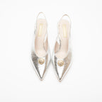 Noemi Open Back High Heel Shoes