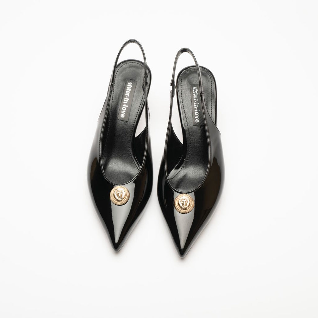 Noemi Open Back High Heel Shoes