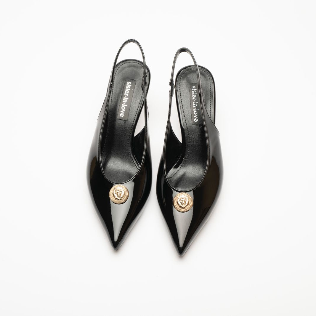 Noemi Open Back High Heel Shoes