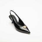 Noemi Open Back High Heel Shoes