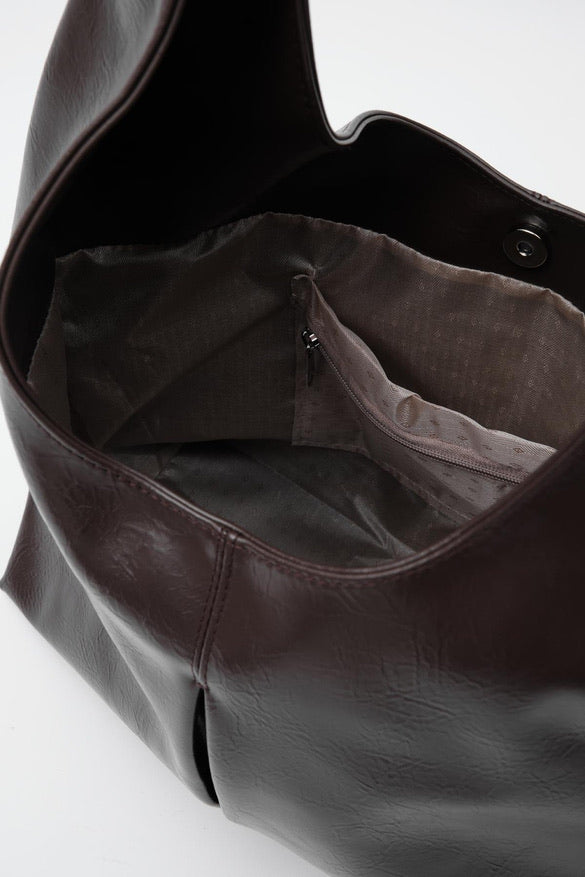 Paola Women's Shoulder Bag - Dark Brown