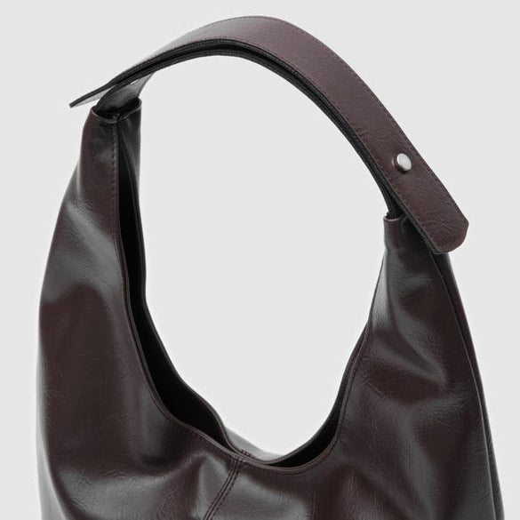 Paola Women's Shoulder Bag - Dark Brown