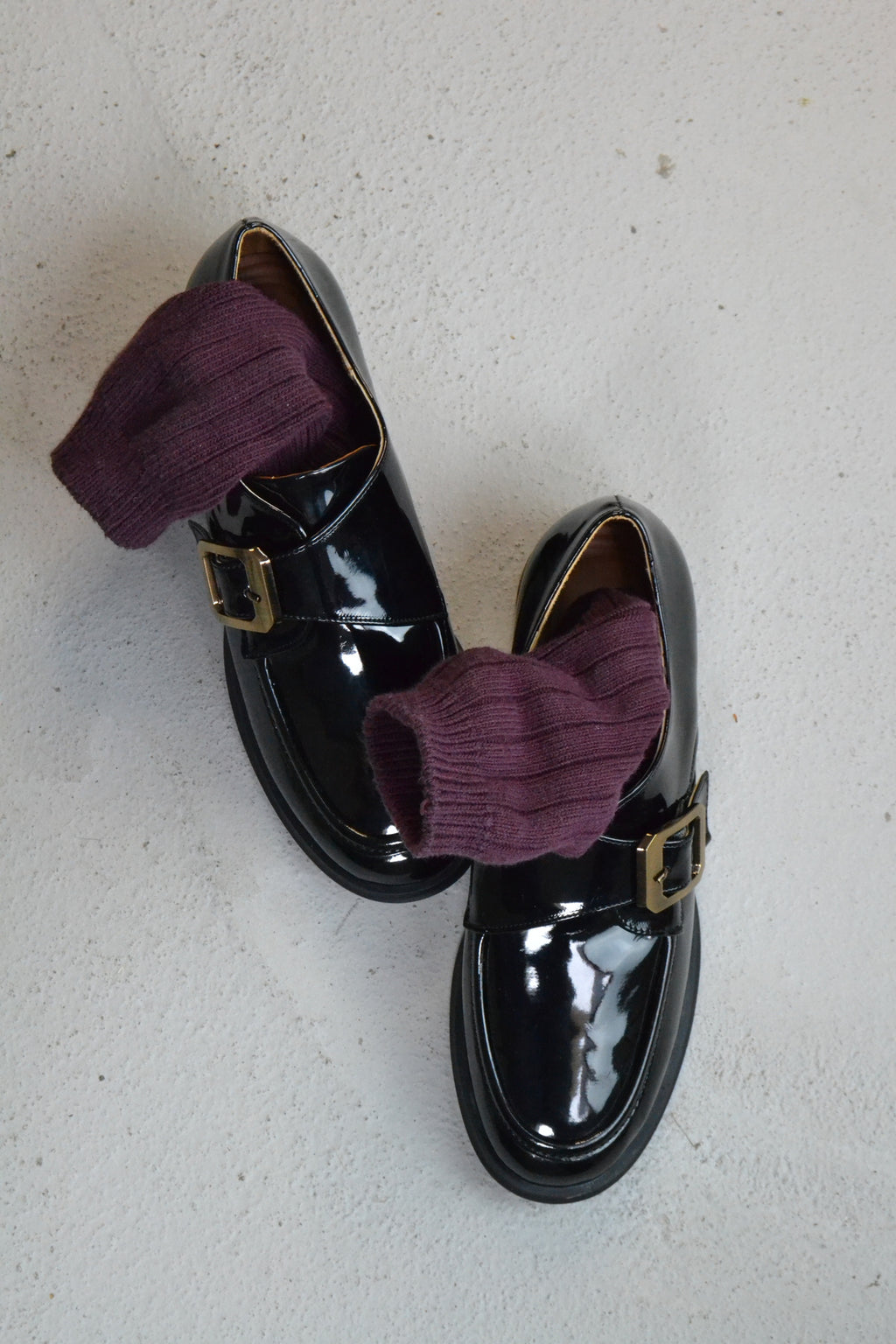 Zoe Toka Detaylı Parlak Rugan Kadın Loafer