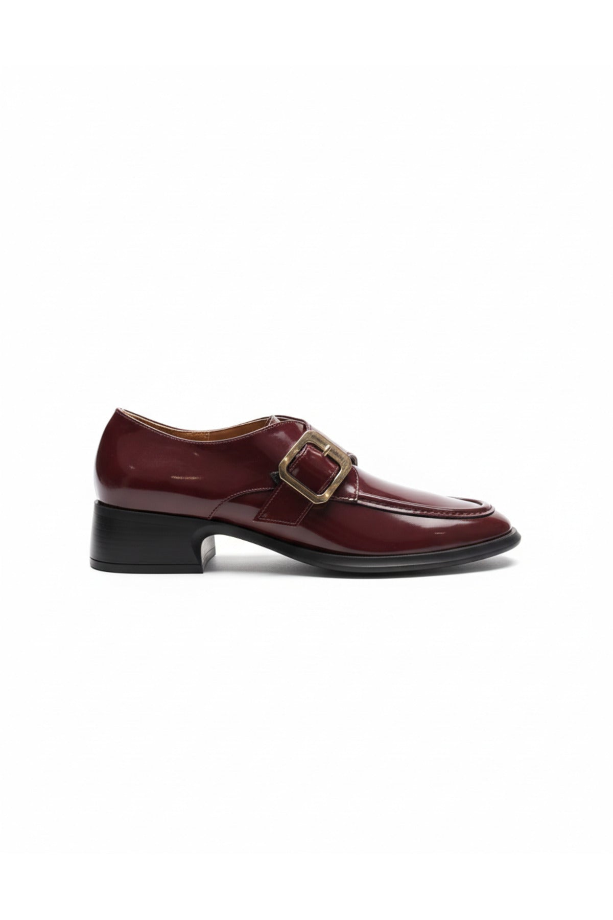 Zoe Toka Detaylı Parlak Rugan Kadın Loafer